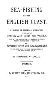 Cover of: Sea-fishing on the English coast | Frederick G. Aflalo