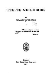 Cover of: Teepee neighbors by Grace Coolidge