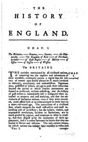 Cover of: The history of England by David Hume