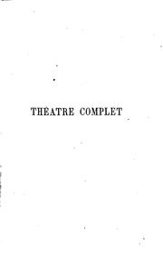Cover of: Théâtre complet by Armand Barthet