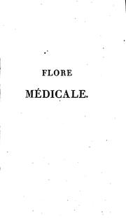 Cover of: Flore médicale by François-Pierre Chaumeton