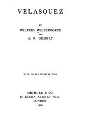Velasquez by Wilfrid Wilberforce