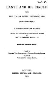 Cover of: The Early Italian poets