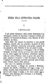 Cover of: Storia della letteratura italiana ... by Francesco De Sanctis