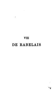 Cover of: François Rabelais.