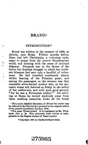 Cover of: Brand