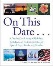 Cover of: On This Date  by Sandy Whiteley