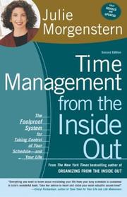 Cover of: Time Management from the Inside Out, second edition by Julie Morgenstern