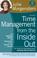 Cover of: Time Management from the Inside Out, second edition