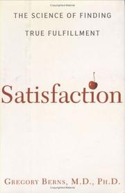Cover of: Satisfaction by Gregory Berns