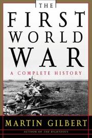 Cover of: The First World War, Second Edition: A Complete History