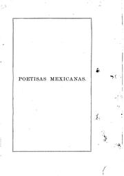 Cover of: Poetisas mexicanas: siglos XVI, XVII, XVIII y XIX
