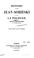 Cover of: Histoire du roi Jean Sobieski et de la Pologne
