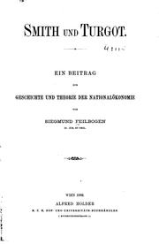 Smith und Turgot by Siegmund Feilbogen