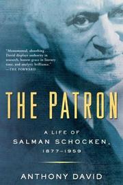 Cover of: The Patron by Anthony David