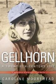 Cover of: Gellhorn: A Twentieth-Century Life