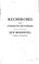 Cover of: Recherches sur l'origine des découvertes attribuées aux modernes, où l'on démontre que nos plus célèbres philosophes ont puisé la plûpart de leurs connoissances dans les ouvrages des anciens & que plusieurs vérités importantes sur la religion ont été connues des sages du paganisme.