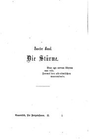 Cover of: Die Freigelassenen by Eduard von Bauernfeld