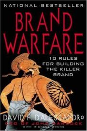 Cover of: Brand Warfare by D'Alessandro