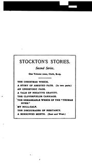 Cover of: Stockton's stories.