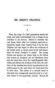 Cover of: Doctor Breen's practice: a novel.