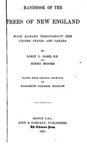 Cover of: Handbook of the trees of New England: with ranges throughout the United States and Canada