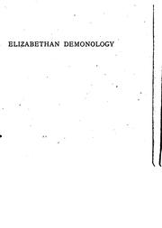 Cover of: Elizabethan demonology by Thomas Alfred Spalding