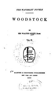 Cover of: Woodstock by Sir Walter Scott