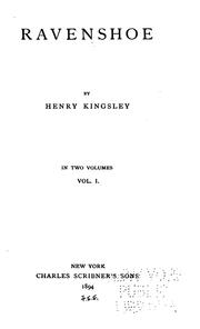 Cover of: Ravenshoe. by Henry Kingsley