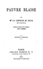 Cover of: Pauvre Blaise