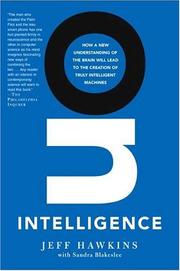 On intelligence by Jeff Hawkins, Sandra Blakeslee
