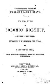 Cover of: Twelve years a slave by Solomon Northup