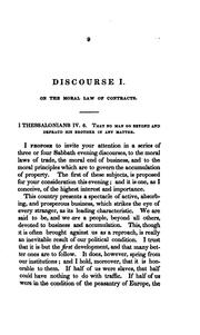 Cover of: Moral views of commerce, society, and politics: in twelve discourses.