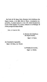 Cover of: Traité de la formation des mots composés dans la langue française comparée aux autres langues romanes et au latin.