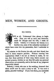 Cover of: Men, women, and ghosts. by Elizabeth Stuart Phelps