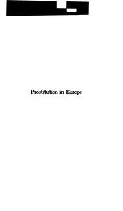 Cover of: Prostitution in Europe. by Abraham Flexner