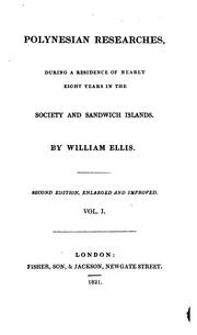 Polynesian researches: Polynesia by William Ellis