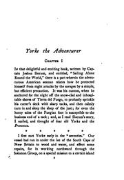 Cover of: Yorke the adventurer, and other stories.