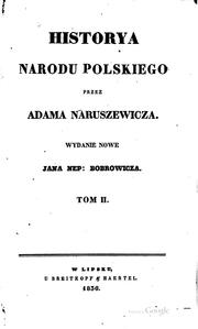 Cover of: Historya narodu polskiego.
