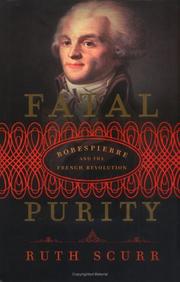 Cover of: Fatal purity by Ruth Scurr