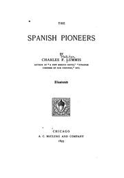 Cover of: The Spanish pioneers.