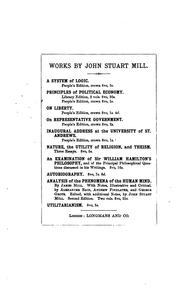 Cover of: Collected works. by John Stuart Mill