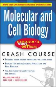 Molecular and cell biology by William D. Stansfield