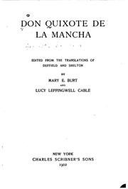 Cover of: The life and achievements of Don Quixote de la Mancha. by Miguel de Unamuno