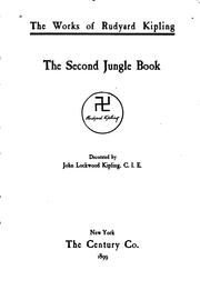 Cover of: The  jungle books by Rudyard Kipling