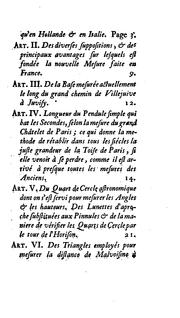 Cover of: Dégré du méridien entre Paris et Amiens.