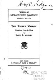Cover of: The fisher maiden by Bjørnstjerne Bjørnson