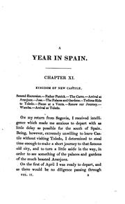 Cover of: A year in Spain by Alexander Slidell Mackenzie