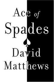Cover of: Ace of Spades by David Matthews