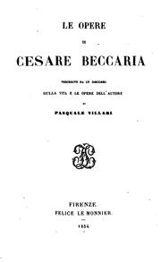 Cover of: Opere by Ippolito Nievo